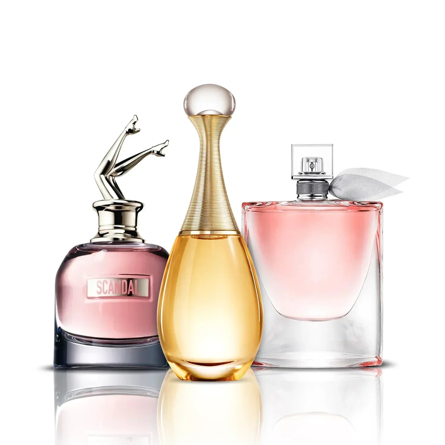 Set de 3 parfumuri | Scandal, J'adore i La Vie Est Belle (100 ml)